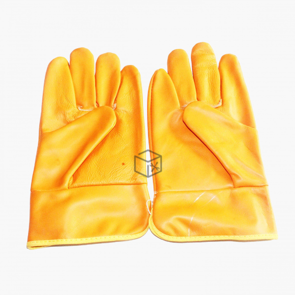 Gant en cuir à ( Doker)